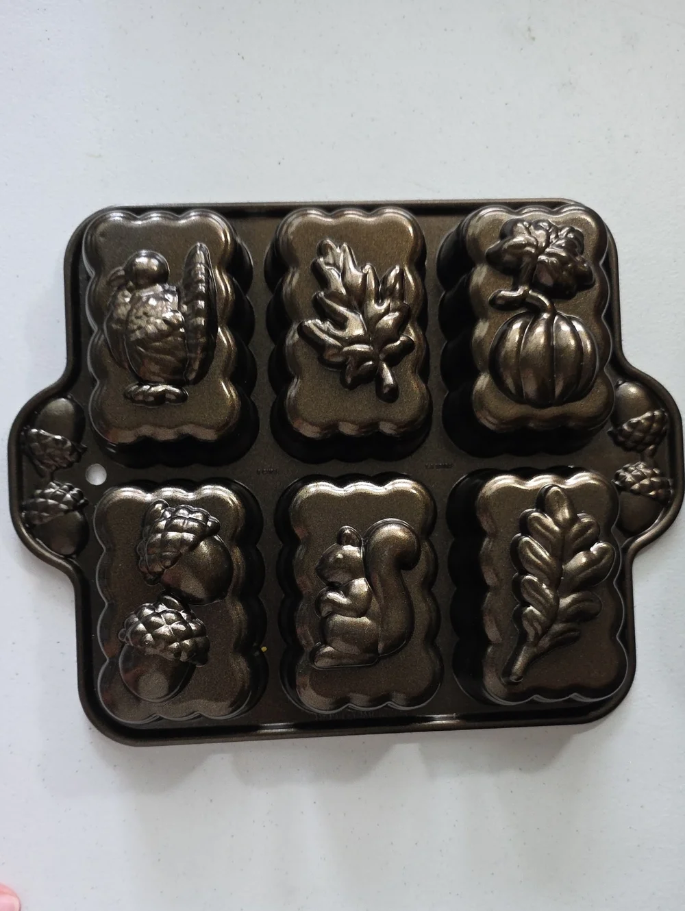 Nordic WareAutumn Harvest Nonstick Baking Pan - Bronze